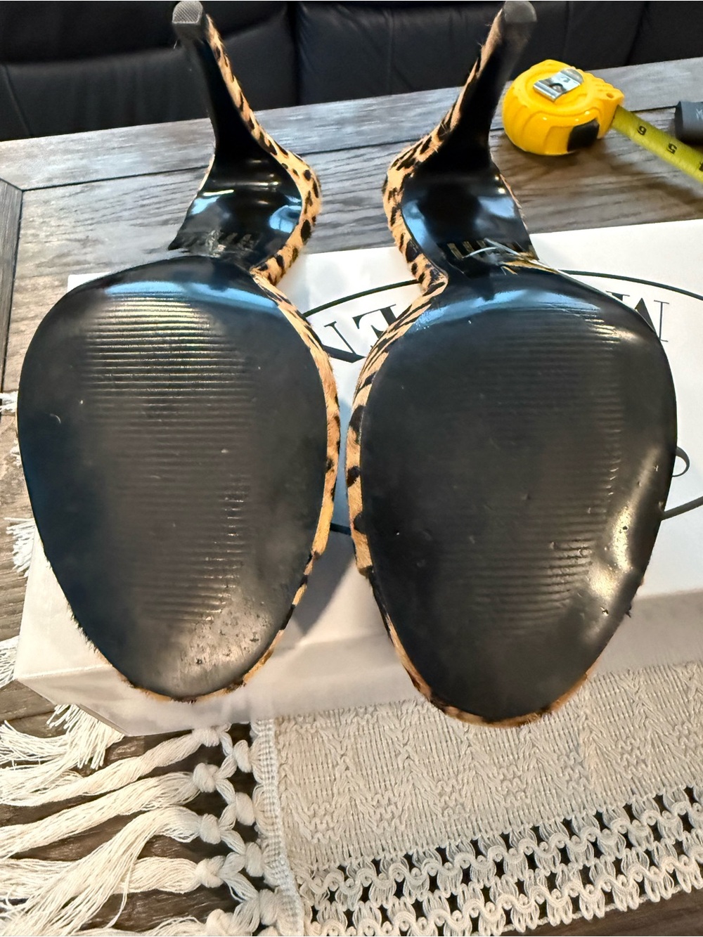 Steve Madden Leopard Erin Heels - Picture 6 of 9